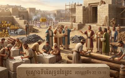 ចូរស្អាងទីបរិសុទ្ធនៃព្រះ របាក្សត្រទី១ 22:13-19 08 August 2026